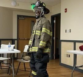 JFS Clients Learn Fire Safety with the Springfield Fire Department